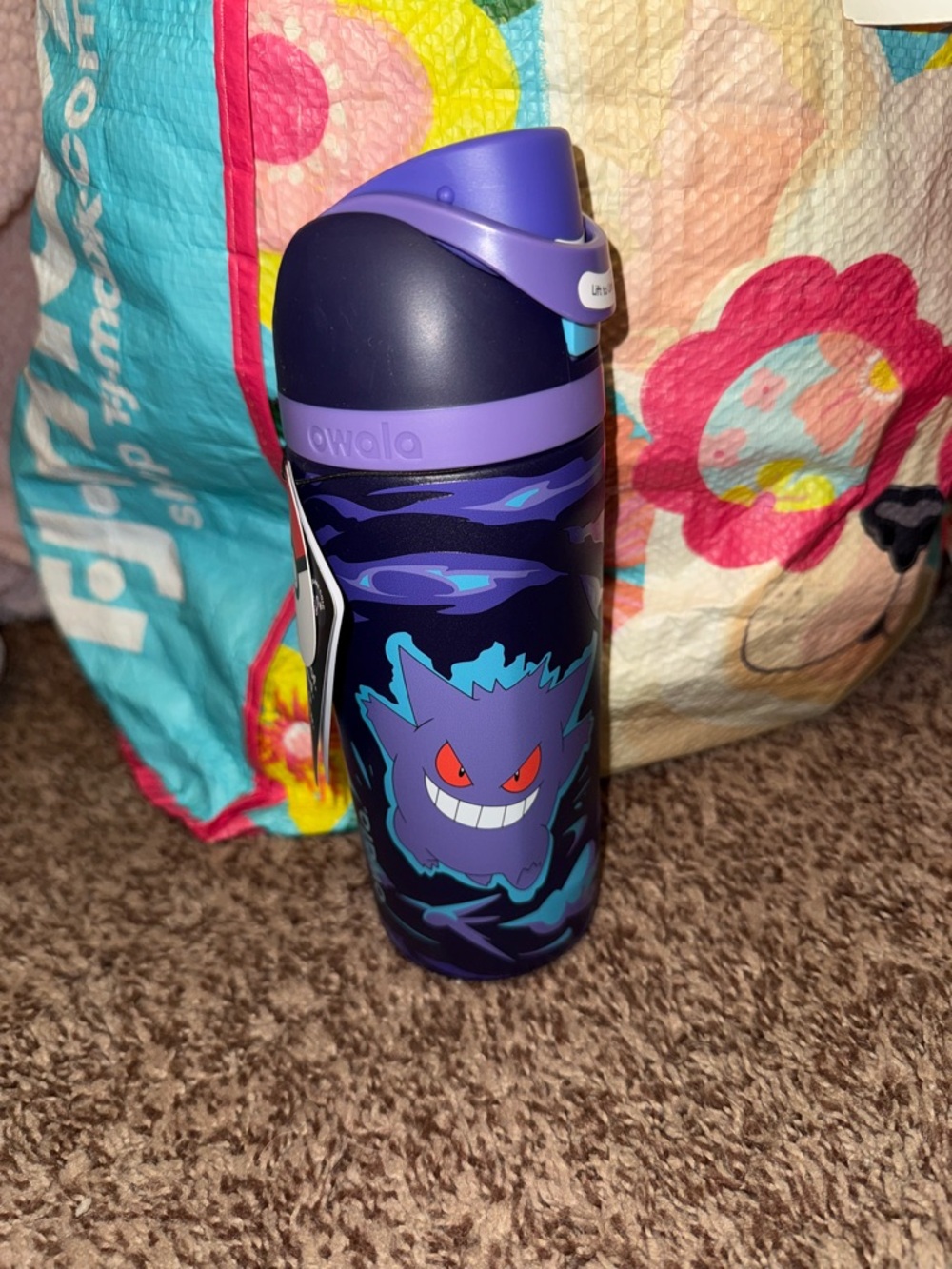 Owala x Pokémon Gengar Water Bottle 16 oz